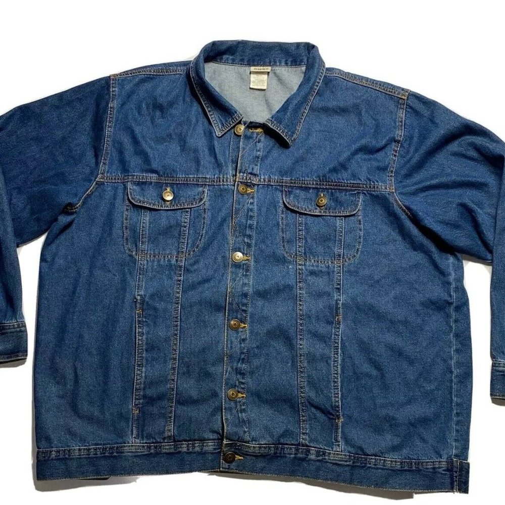 Vintage Jean Jacket Duke Haband Dark Wash